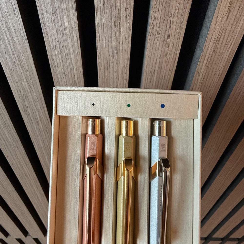 Rolex set of 3 Caran d'Ache Ballpoint Pen - Limited Edition - Picture 2 of 2